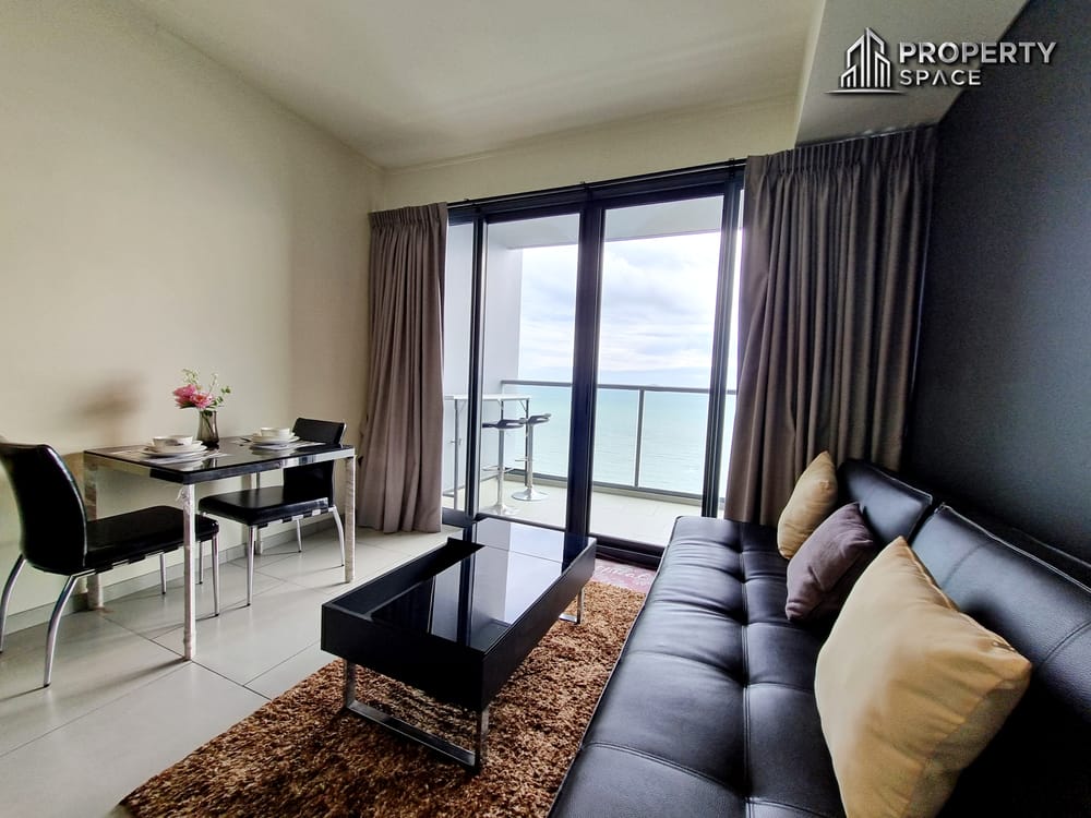Beachfront Sea View Studio In The Zire Wongamat Condo For Rent Image 3