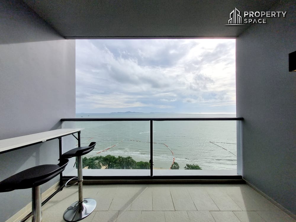 Beachfront Sea View Studio In The Zire Wongamat Condo For Rent Image 6