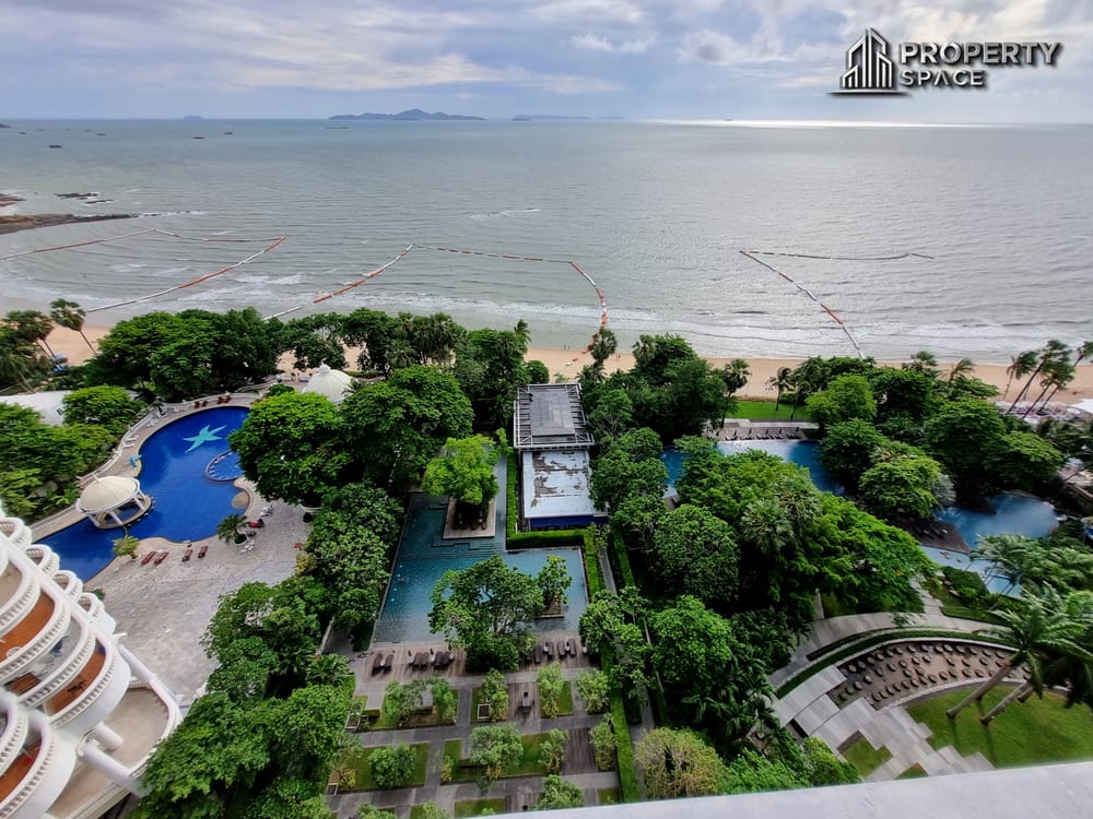 Beachfront Sea View Studio In The Zire Wongamat Condo For Rent Image 7