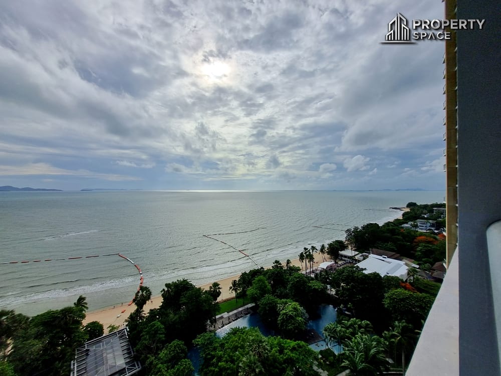 Beachfront Sea View Studio In The Zire Wongamat Condo For Rent Image 8