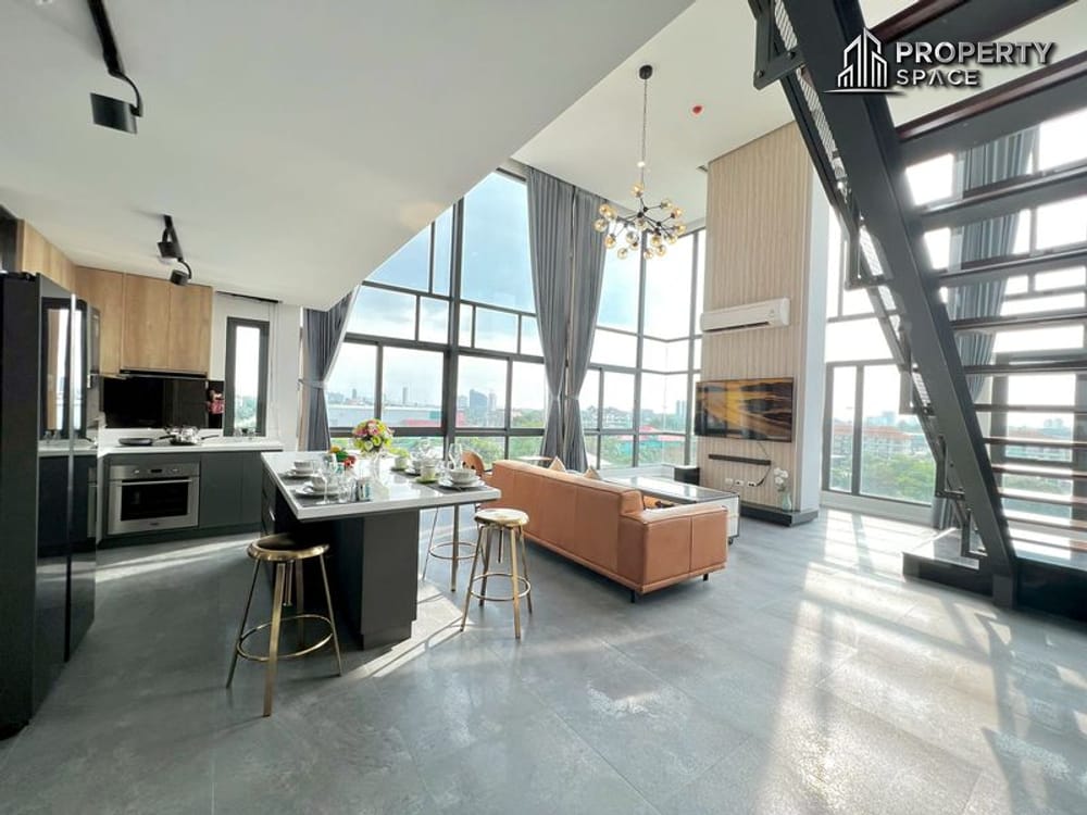 Modern Duplex 2 Bedroom In The Win Condo Khao Talo Pattaya Image 6