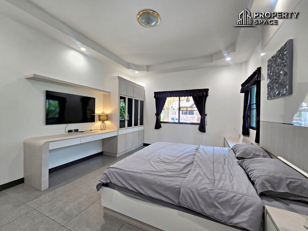 Modern 3 Bedroom Pool Villa In Natheekarn Park View Mabprachan Lake Pattaya Image 18