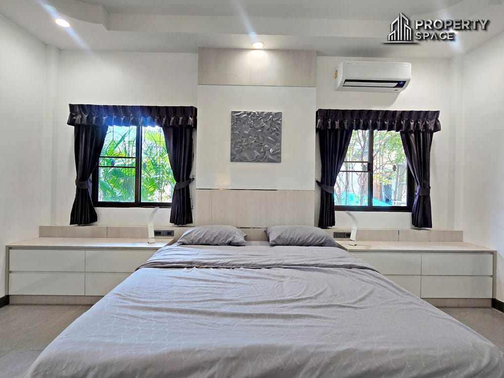 Modern 3 Bedroom Pool Villa In Natheekarn Park View Mabprachan Lake Pattaya Image 22