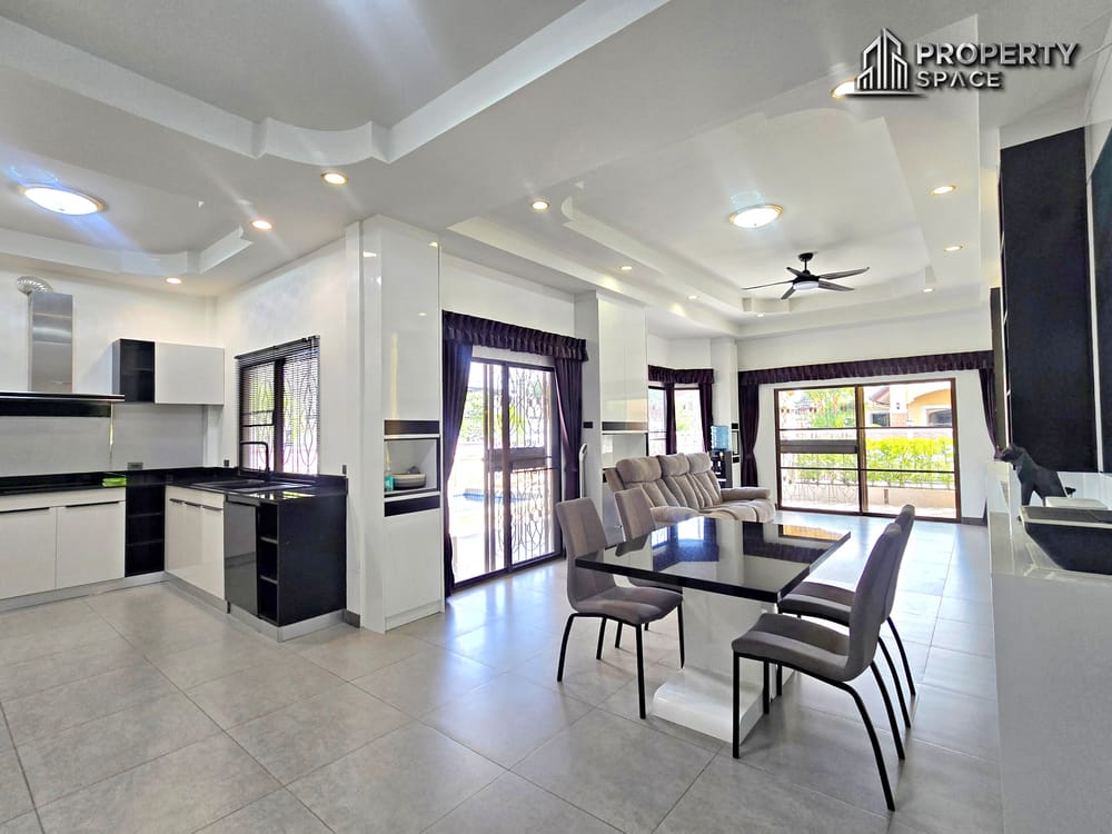 Modern 3 Bedroom Pool Villa In Natheekarn Park View Mabprachan Lake Pattaya Image 12