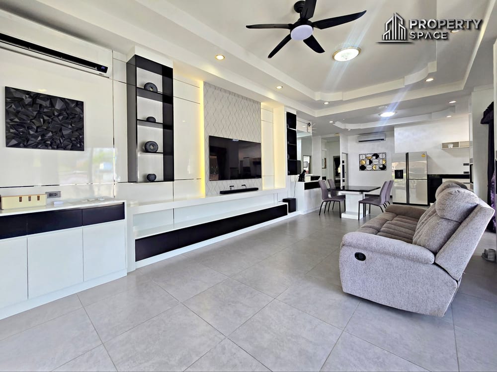 Modern 3 Bedroom Pool Villa In Natheekarn Park View Mabprachan Lake Pattaya Image 7