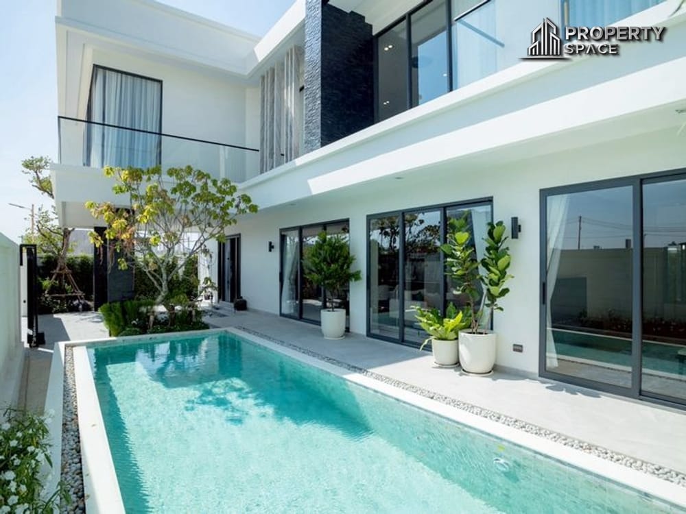Brand New 4 Bedroom Luxury Pool Villa In South Pattaya For Sale Image 3