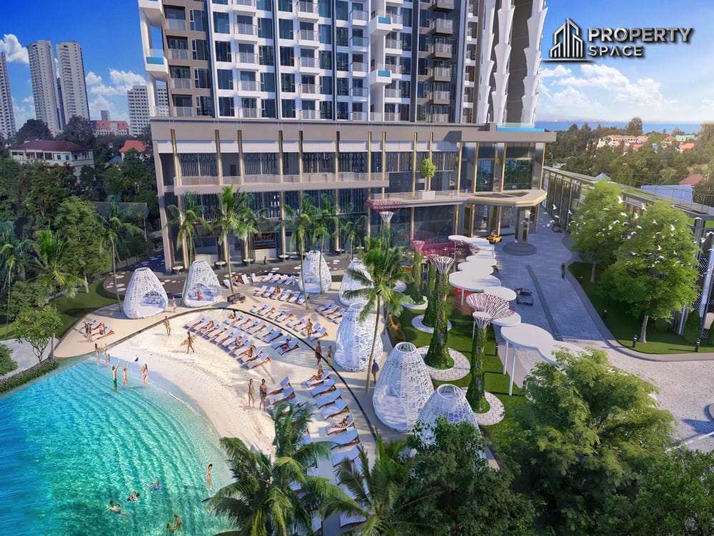 Sea View 2 Bedroom 65 Sqm (FQ) In Copacabana Coral Reef Jomtien Condo For Sale Image 15