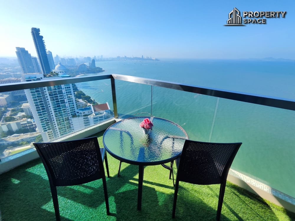 Direct Sea View Luxury 2 Bedroom In The Palm Wongamat Condo Image 1