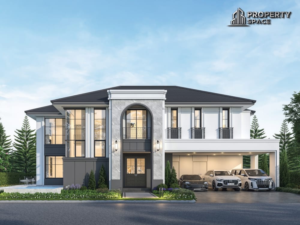 Modern Luxury Brand New 4 Bedroom Villa ( Type M ) In Rekha Pattaya For Sale Image 1