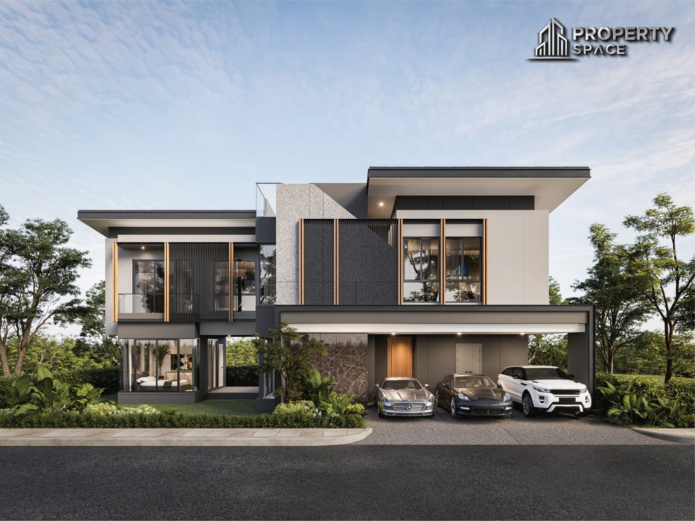 Brand New Luxury 4 Bedroom Villa (Type L) In Pyche Pattaya Motorway For Sale Image 1