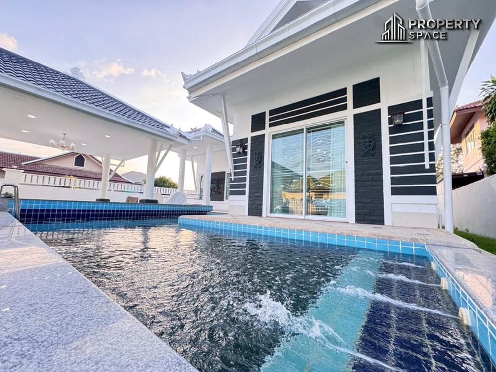 Modern Thai Style 5 Bedroom Pool Villa With Big Garden in Nong Pla Lai Pattaya Image 3