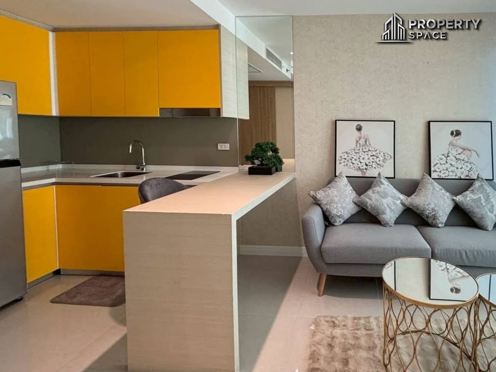 City View 1 Bedroom Condo in The Riviera Jomtien Pattaya For Rent Image 4