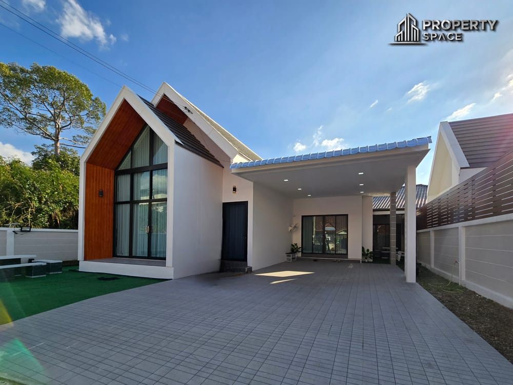 Nordic 3 Bedroom Detached House In North Pattaya For Rent Image 1