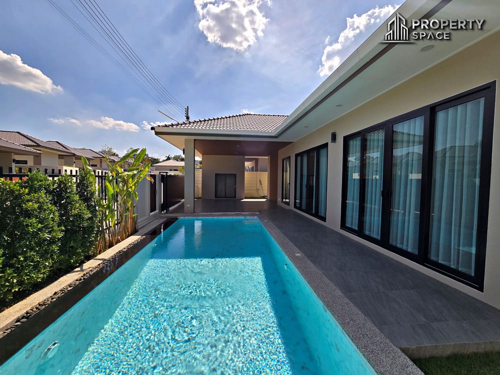 Modern 3 Bedroom Pool Villa In Huai Yai Pattaya With 24 Hour Security Image 3
