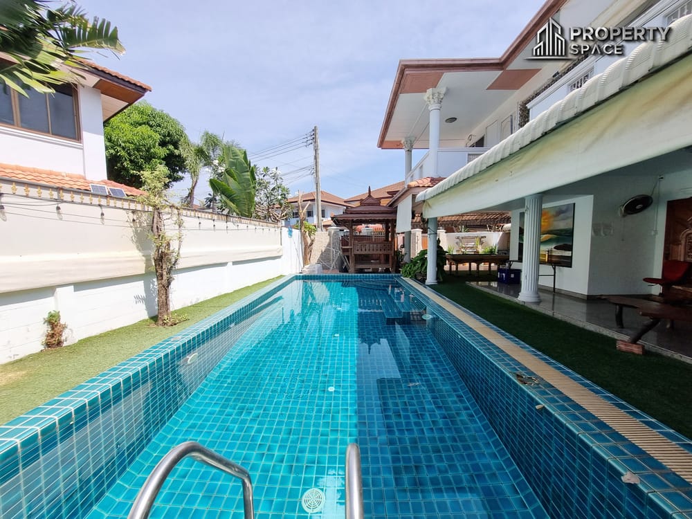 Spacious 4 Bedroom 2 Story Pool Villa Near Jomtien Beach For Sale Image 3