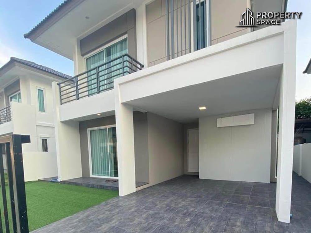 Modern Two story 3 Bedroom House In Baan Pruksa Nara For Rent Image 3