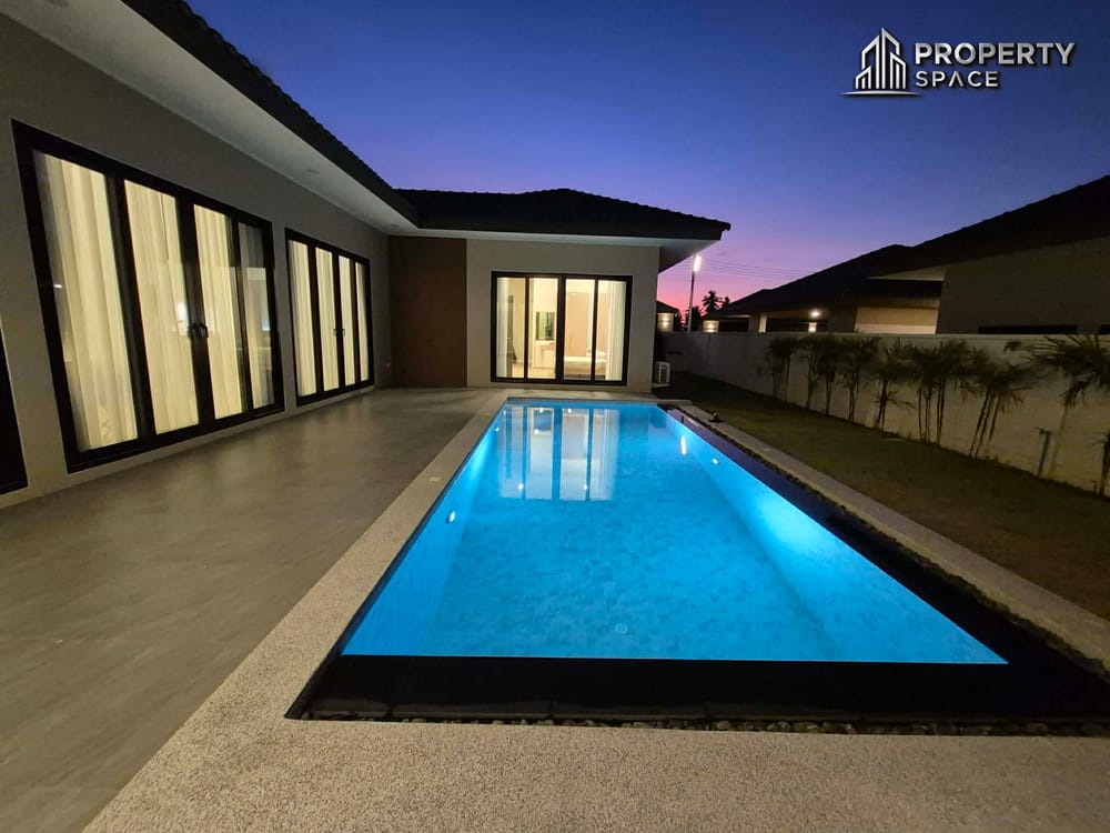 Brand New Modern Luxury 3 Bedroom Pool Villa In Huay Yai Pattaya Image 6