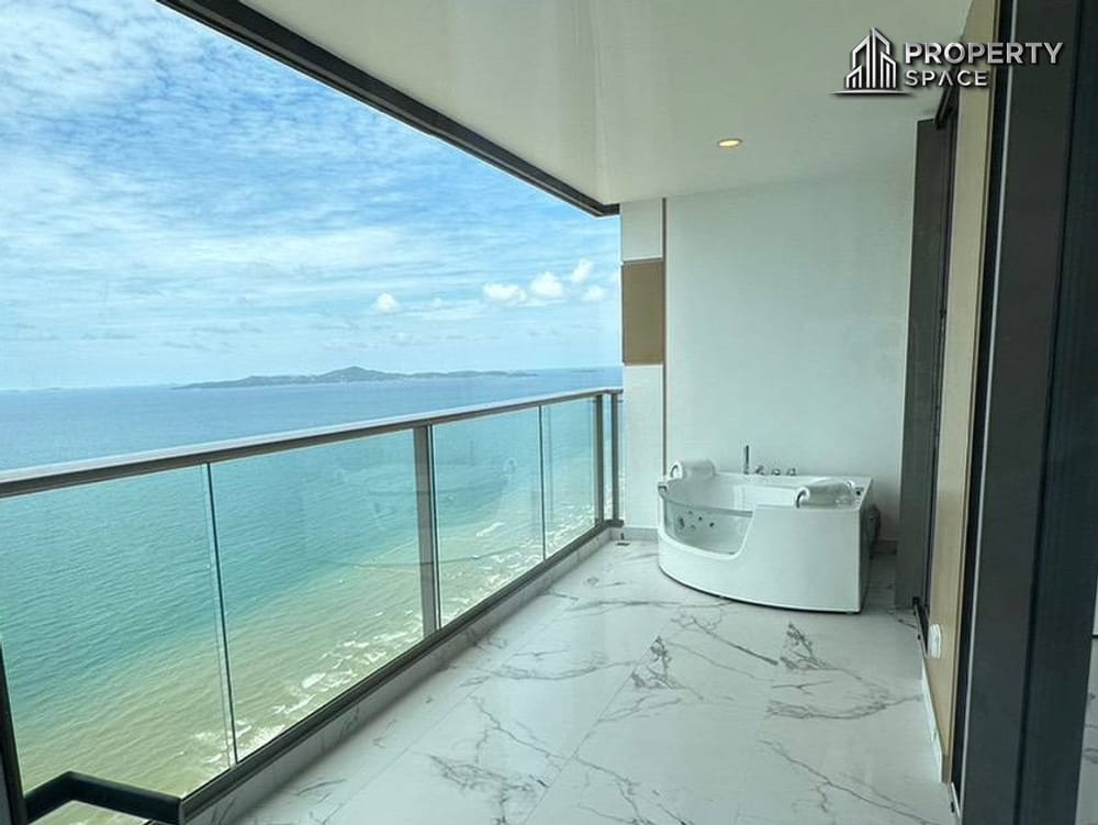 Direct Sea View Luxury Beachfront 2 Bedroom In Copacabana Beach Jomtien Condo Image 1