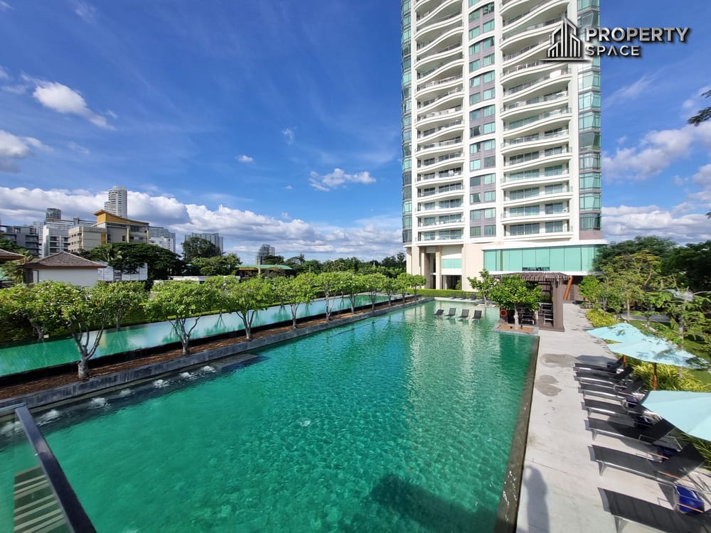 Sea View Peaceful 2 Bedroom Condo In Reflection Jomtien Beach For Rent Image 1