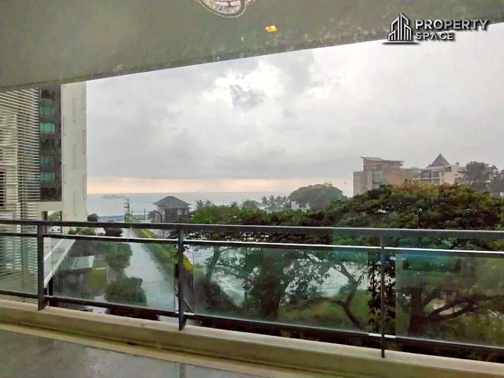 Sea View Peaceful 2 Bedroom Condo In Reflection Jomtien Beach For Rent Image 3