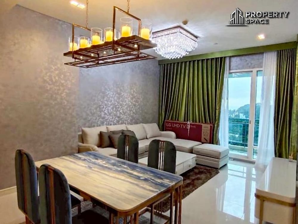 Sea View Peaceful 2 Bedroom Condo In Reflection Jomtien Beach For Rent Image 4