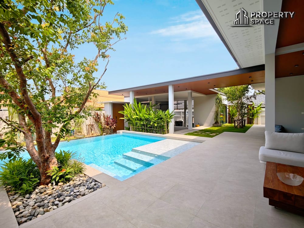Brand New 3 Bedroom Modern Tropical Pool Villa Near Jomtien Beach For Sale Image 6