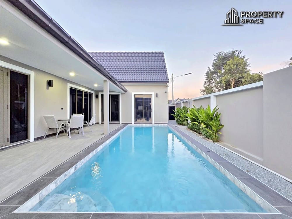 Brand New 4 Bedroom Pool Villa Nordic Style Near Mabprachan Lake For Sale Image 3