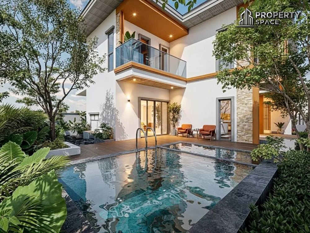 Brand New Luxury 4 Bedroom Pool Villa Close To Mabparchan Lake Pattaya For Sale Image 4
