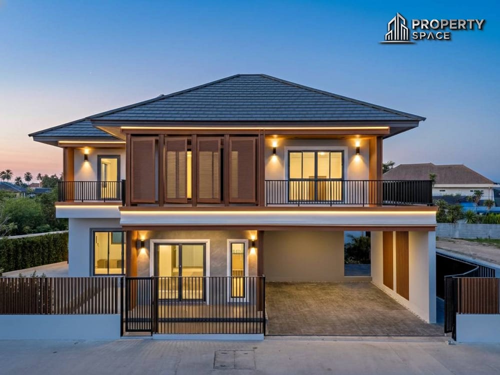 Brand New Luxury 4 Bedroom Pool Villa Close To Mabparchan Lake Pattaya For Sale Image 3