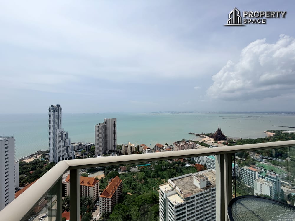 Sea View 1 Bedroom Condo in Riviera Wongamat Luxury Condo For Rent Image 3