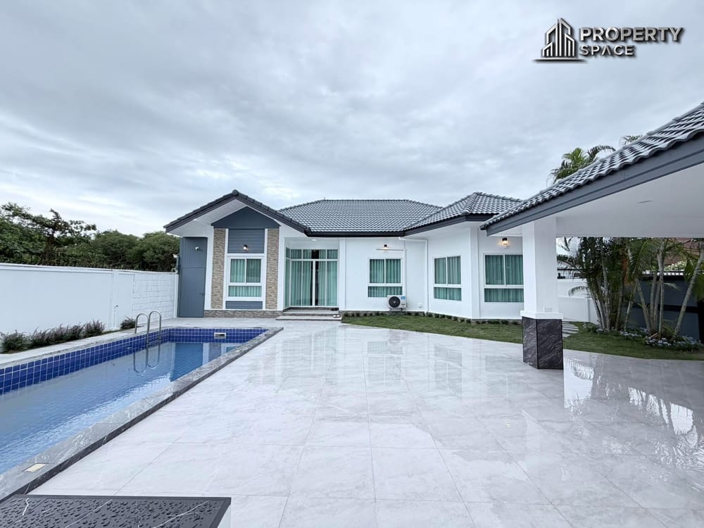Modern 3 Bedroom Pool Villa Near Mabprachan Lake Pattaya For Sale Image 1