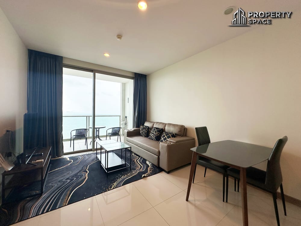 Corner 1 Bedroom Condo with Panoramic Sea View in Riviera Wongamat For Rent Image 6