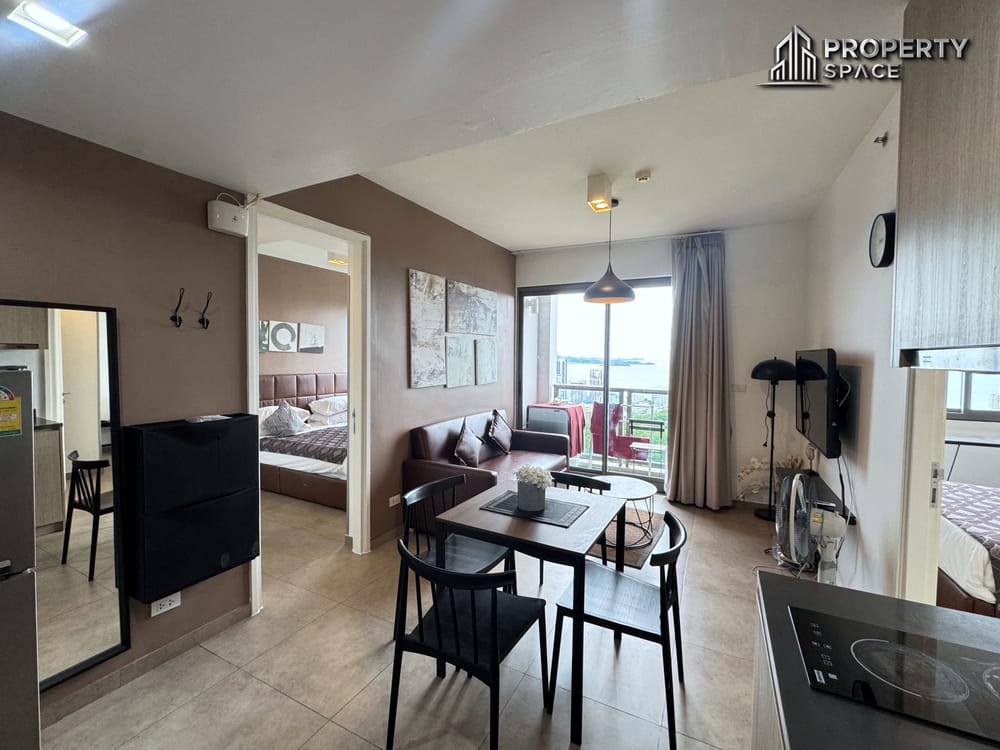 High-Floor 2 Bedroom Sea View Condo at Unixx South Pattaya For Rent Image 3