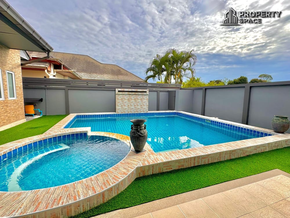 Fully Renovated 3 Bedroom Pool Villa In Secured Village In Huai Yai Pattaya For Sale Image 3