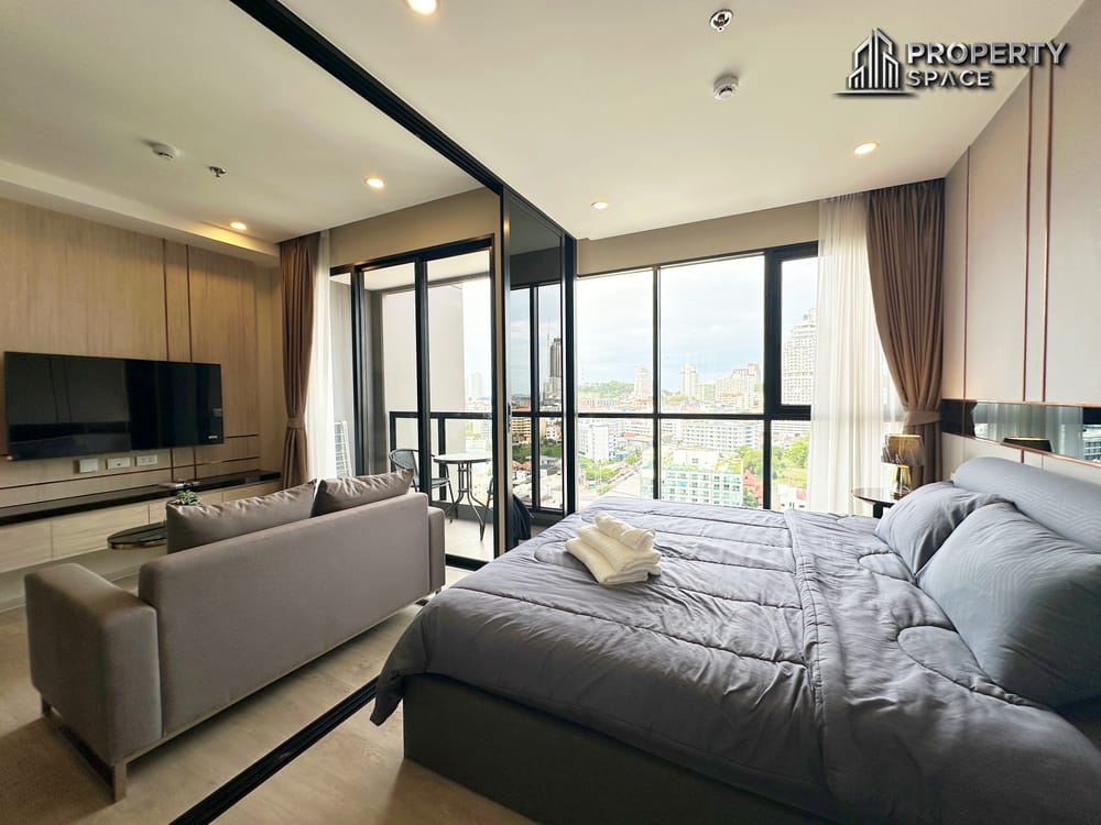 Modern Luxury 1 Bedroom Condo Near the Beach at The Panora Pattaya For Rent Image 1