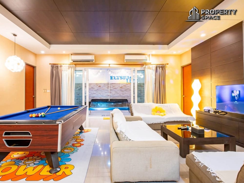 6-Bedroom Pool Villa with Private Pool & Garden Near Jomtien Beach For Rent Image 6