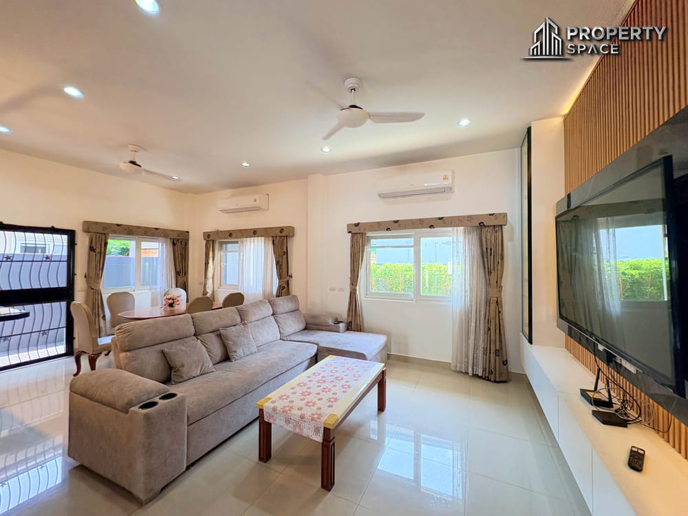 Spacious 3 Bedroom Family Home Near Jomtien Beach For Rent Image 3