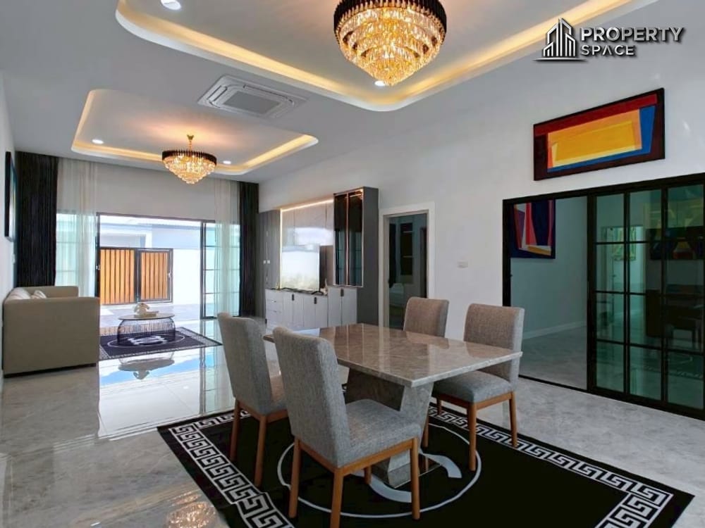 Pet-Friendly Modern 4 Bedroom Pool Villa in East Pattaya For Rent Image 6