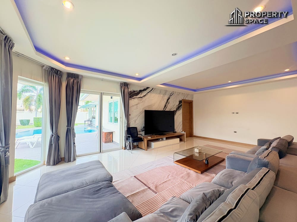 Luxury 5 Bedroom Pool Villa at Greenfield Villas 4 Saltwater Pool, Large Garden & Guest House Image 4