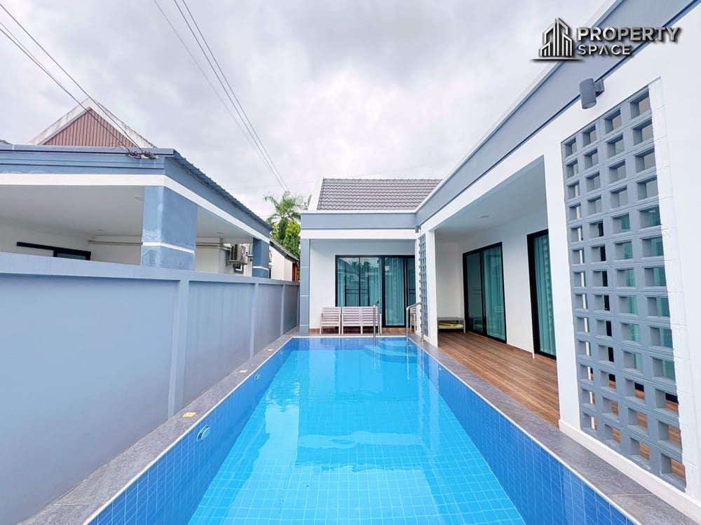 Pet-Friendly 4 Bedroom Nordic-Style Pool Villa Near Mabprachan Reservoir For Rent Image 4