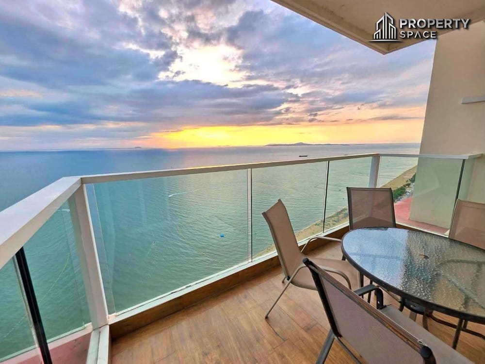 Sea View 2-Bedroom at Cetus Beachfront Jomtien Condo For Rent Image 1