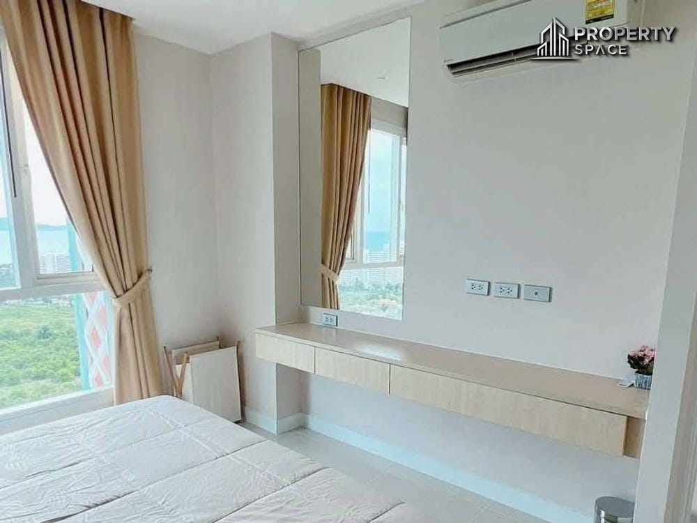 High-Floor 1 Bedroom Sea View Condo at Grande Caribbean Pattaya For Rent Image 6