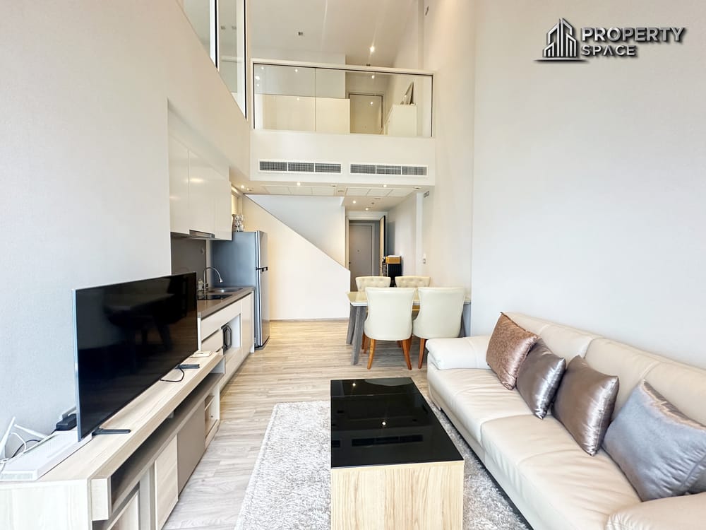 Corner 2 Bedroom Duplex Sea View Condo at Baan Plai Haad Pattaya For Rent Image 6