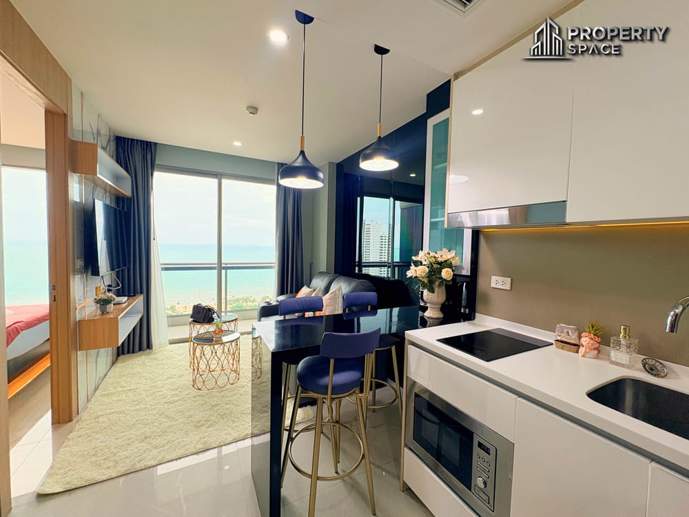 1 Bedroom Sea View Condo for Rent at The Riviera Jomtien 32nd Floor & Fully Furnished Image 5