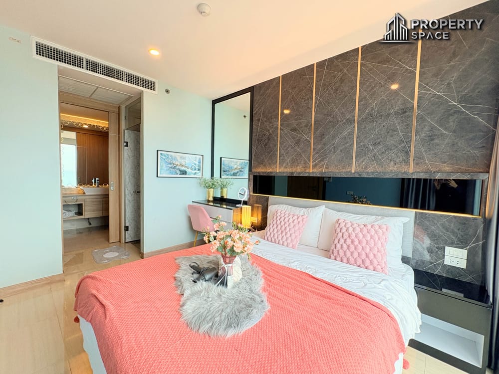 1 Bedroom Sea View Condo for Rent at The Riviera Jomtien 32nd Floor & Fully Furnished Image 3