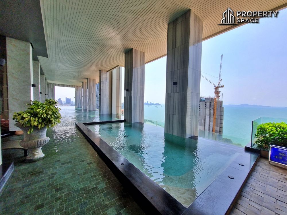 Sea View 1 Bedroom In Riviera Wongamat Condo For Rent Image 15