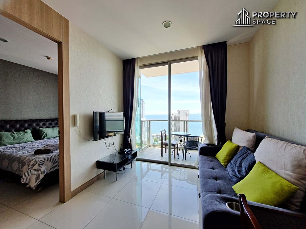 Pattaya Sea View 1 Bedroom In Riviera Wongamat Condo For Rent Image 4
