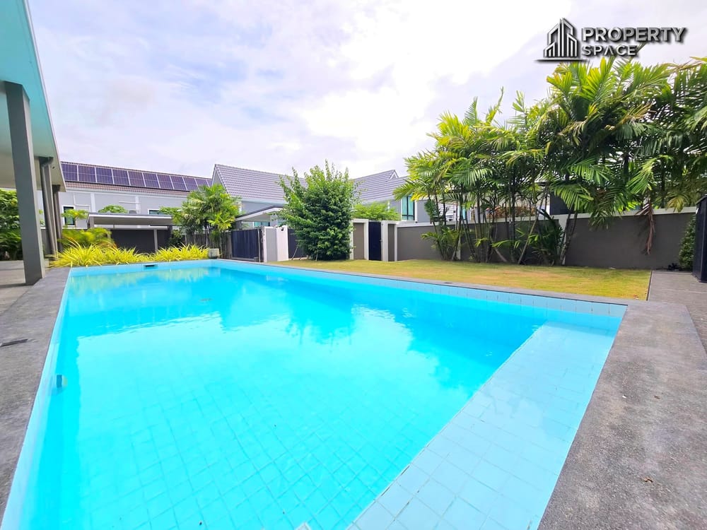 Luxury Brand-New 4 Bedroom Private Pool Villa Near Mabprachan Lake For Rent Image 6