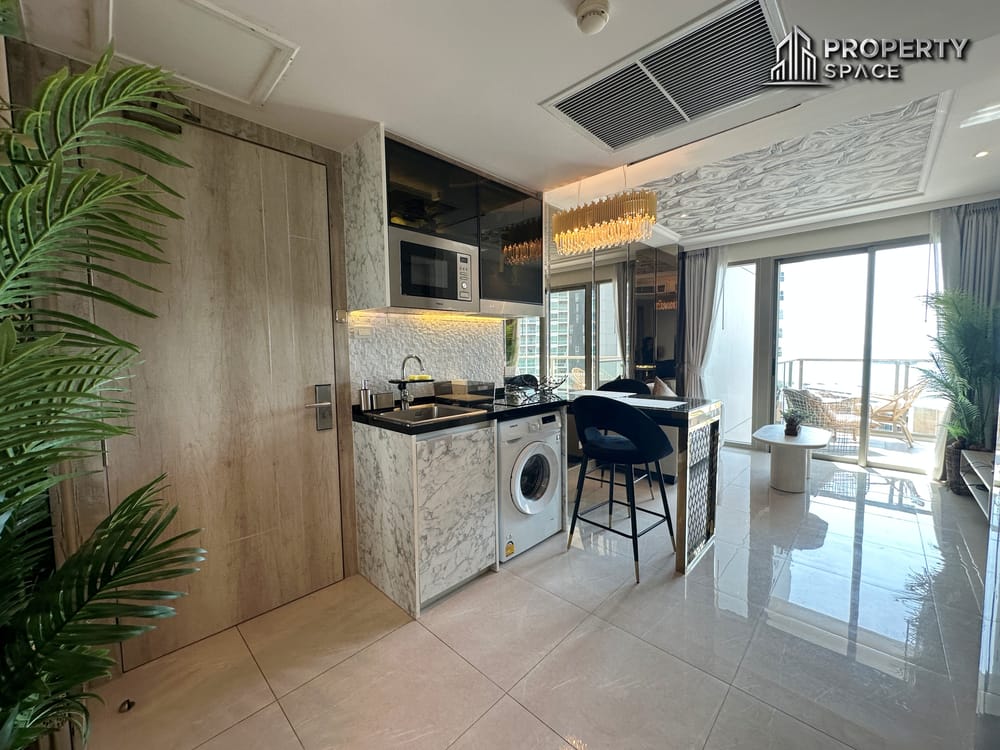 Corner 1 Bedroom Sea View Condo with Private Jacuzzi at The Riviera Monaco Image 5