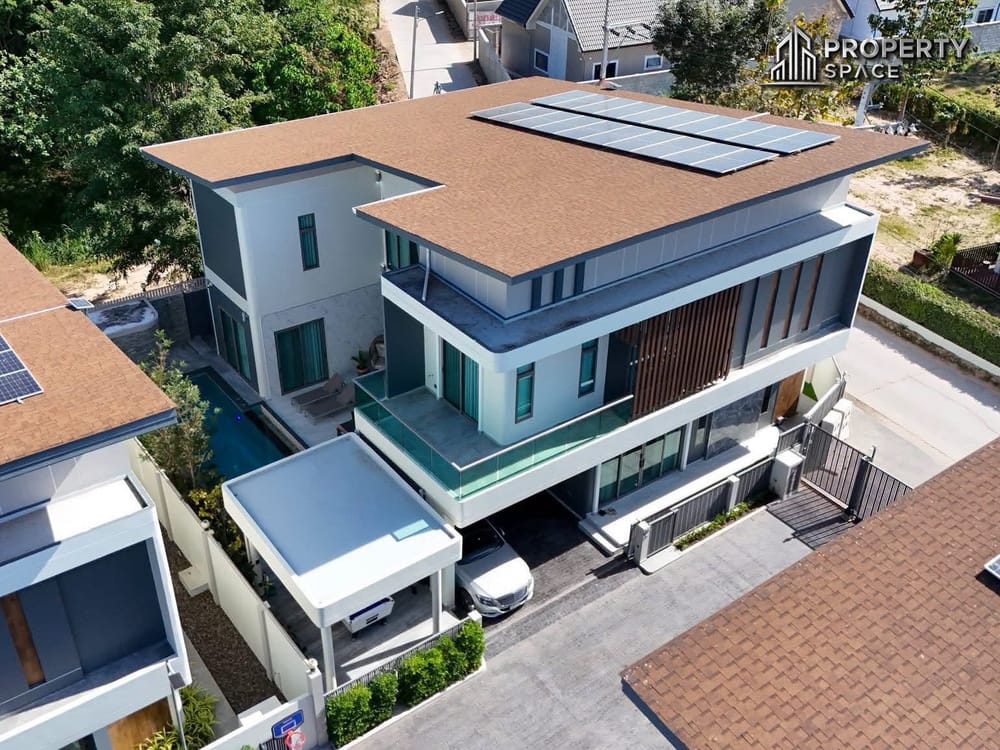 Luxury 5 Bedroom Pool Villa Near Mabprachan Lake Saltwater Pool & Near International Schools Image 1